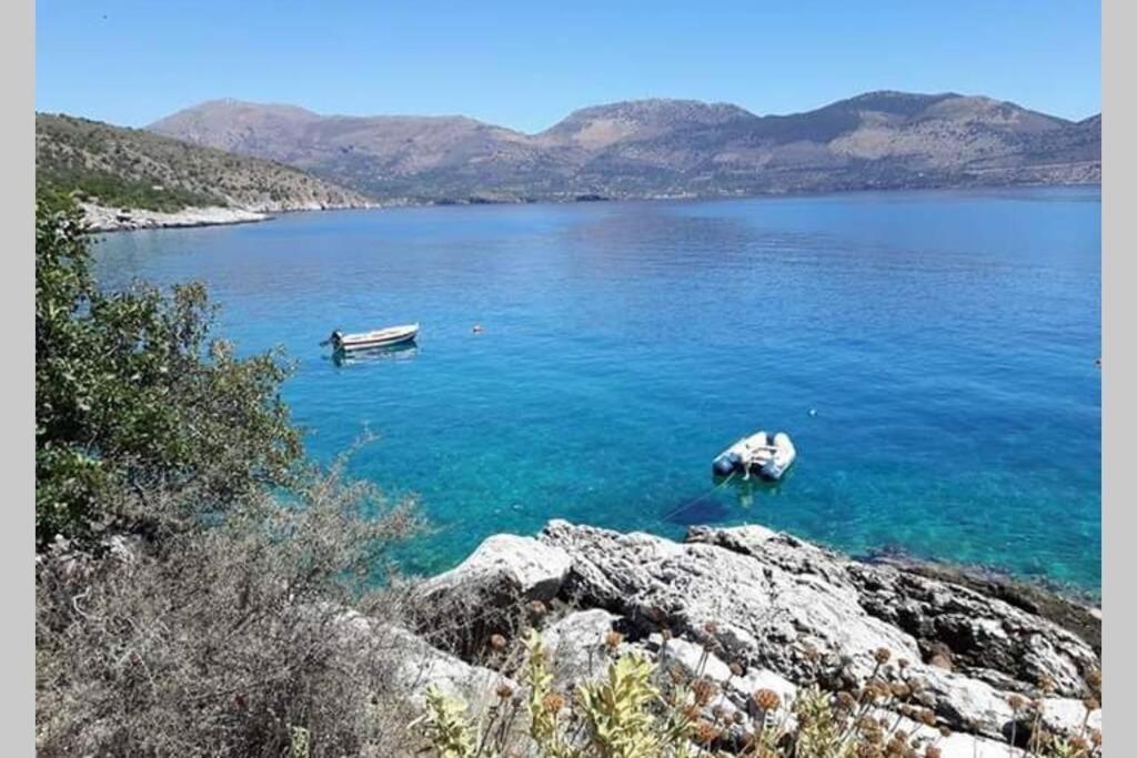 Villa Lagkadaki Sea View Argilia Exteriör bild