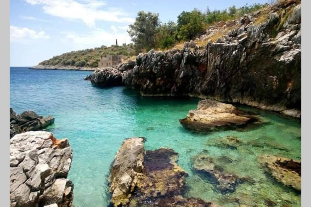 Villa Lagkadaki Sea View Argilia Exteriör bild