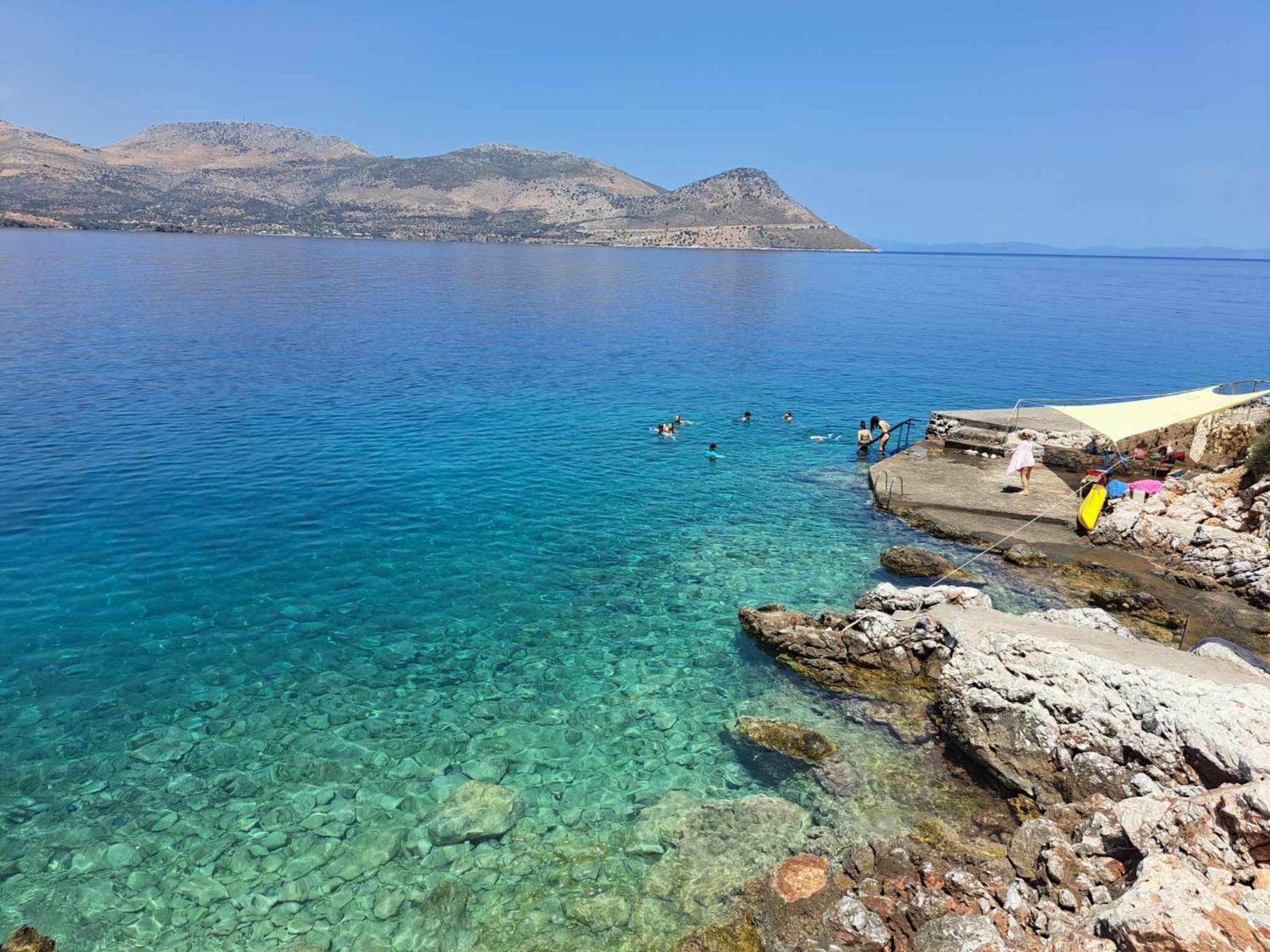 Villa Lagkadaki Sea View Argilia Rum bild