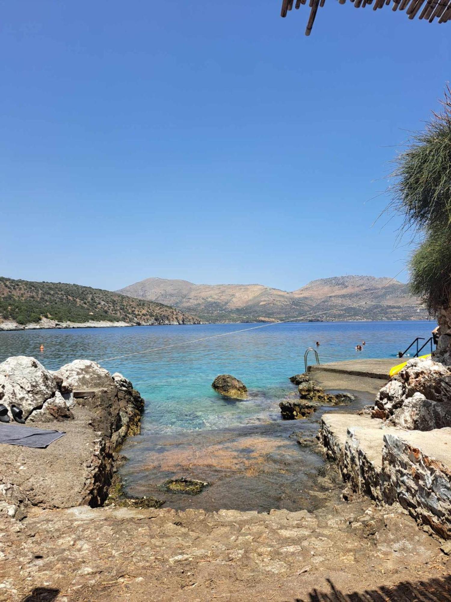 Villa Lagkadaki Sea View Argilia Rum bild